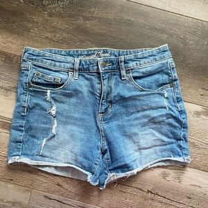 Universal Thread Destructed Denim Shorts